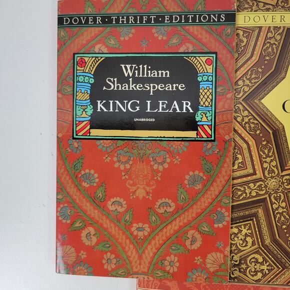 Vintage 1990's Lot of 5 William Shakespear Dover Thrift Editions Book Paperback - Picture 8 of 10